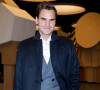 Roger Federer au défilé Chanel Haute Couture printemps/été lors de la fashion week à Paris. © Olivier Borde / Bestimage