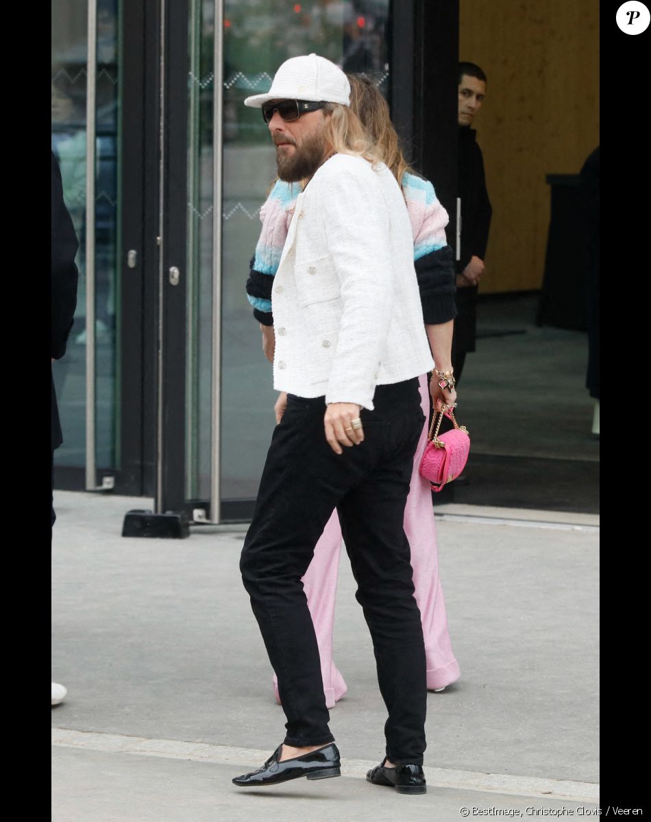Sébastien Tellier - Défilé Chanel Haute Couture printemps/été 2023 lors de la Fashion week à Paris le 24 janvier 2023. © Christophe Clovis / Veeren / Bestimage