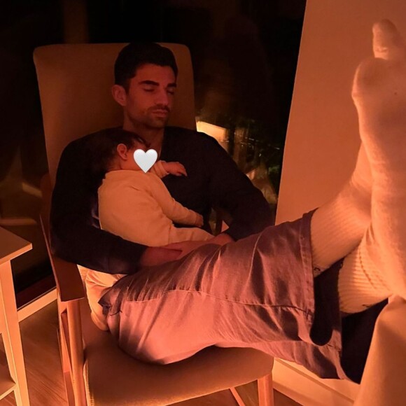 Enzo Zidane et sa fille Sia sur Instagram.