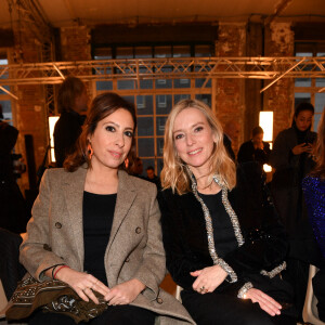 Léa Salamé, Léa Drucker - Défilé de mode Haute-Couture Alexandre Vauthier au 50 boulevard Lefebvre lors de la Fashion Week printemps-été 2023 de Paris, le 24 janvier 2023. © Veeren/Bestimage