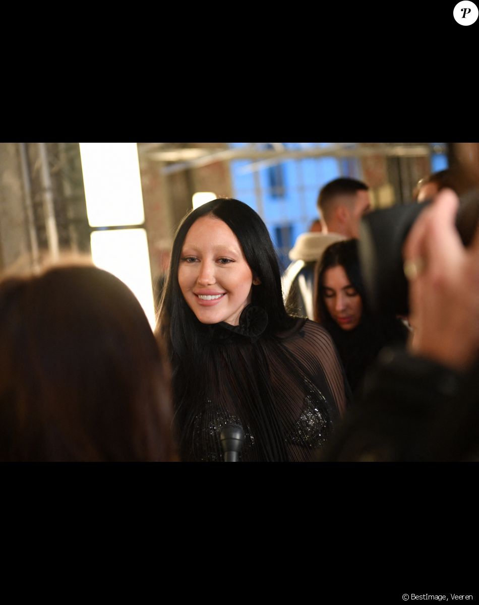 Noah Cyrus - Défilé de mode Haute-Couture Alexandre Vauthier au 50 boulevard Lefebvre lors de la Fashion Week printemps-été 2023 de Paris, le 24 janvier 2023. © Veeren/Bestimage