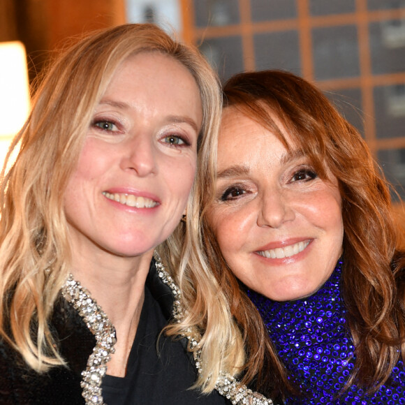 Léa Drucker et Philippine Leroy-Beaulieu - Défilé de mode Haute-Couture Alexandre Vauthier au 50 boulevard Lefebvre lors de la Fashion Week printemps-été 2023 de Paris, le 24 janvier 2023. © Veeren/Bestimage