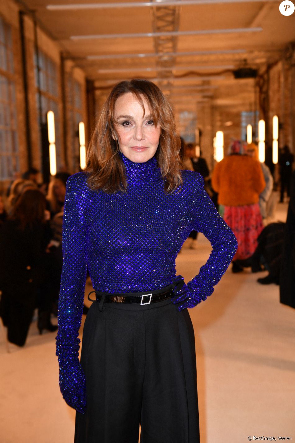 Philippine LeroyBeaulieu Défilé de mode HauteCouture Alexandre Vauthier au 50 boulevard