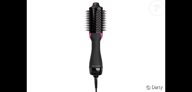 Gagnez un temps précieux grâce à cette brosse séchante coiffante cheveux courts Revlon