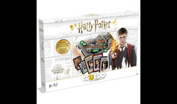 Retrouvez le sorcier disparu avec ce jeu de société Cluedo Harry Potter Blanc