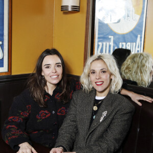 Exclusif - Alysson Paradis et Elodie Bouchez lors de l'avant-première du film "Amore Mio" au Cinéma Saint-André des Arts à Paris le 23 janvier 2023. © Denis Guignebourg / Bestimage 