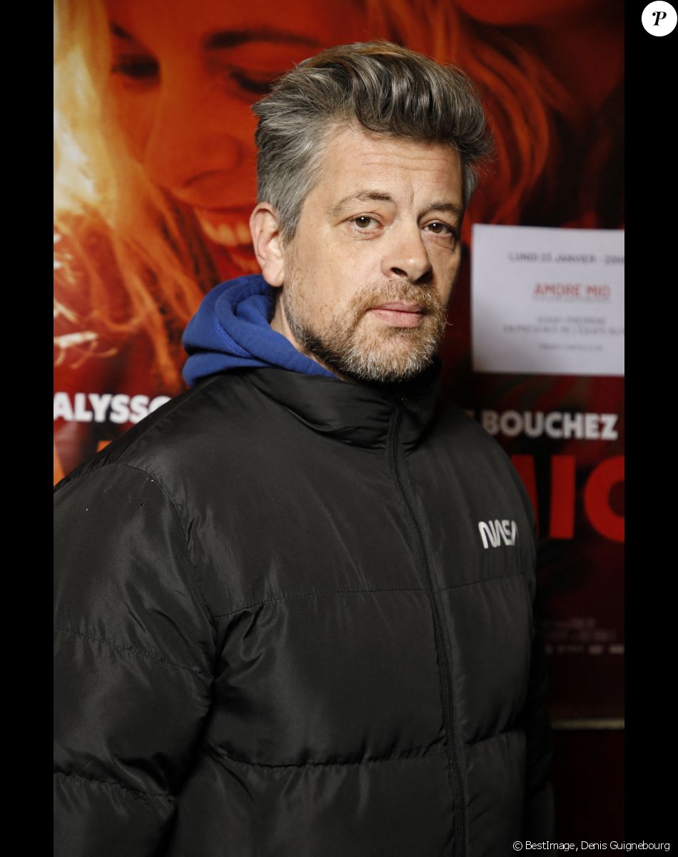 Exclusif - Benjamin Biolay lors de l'avant-première du film "Amore Mio" au Cinéma Saint-André des Arts à Paris le 23 janvier 2023. © Denis Guignebourg / Bestimage