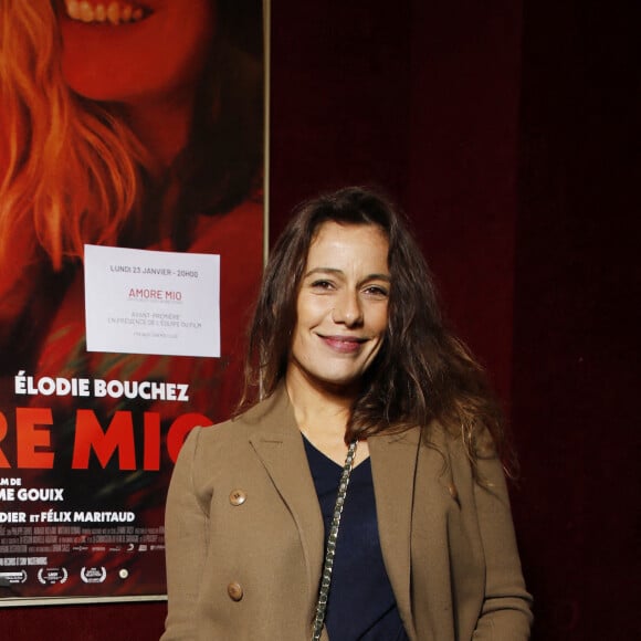 Exclusif - Zoé Félix lors de l'avant-première du film "Amore Mio" au Cinéma Saint-André des Arts à Paris le 23 janvier 2023. © Denis Guignebourg / Bestimage 