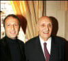 Pierre Tchernia et Arthur lorsque le premier a reçu la médaille de Vermeil de la ville de Paris en 2008