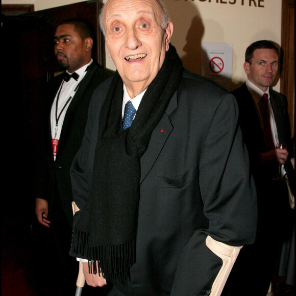 Pierre Tchernia arrivant à la cérémonie des César 2008