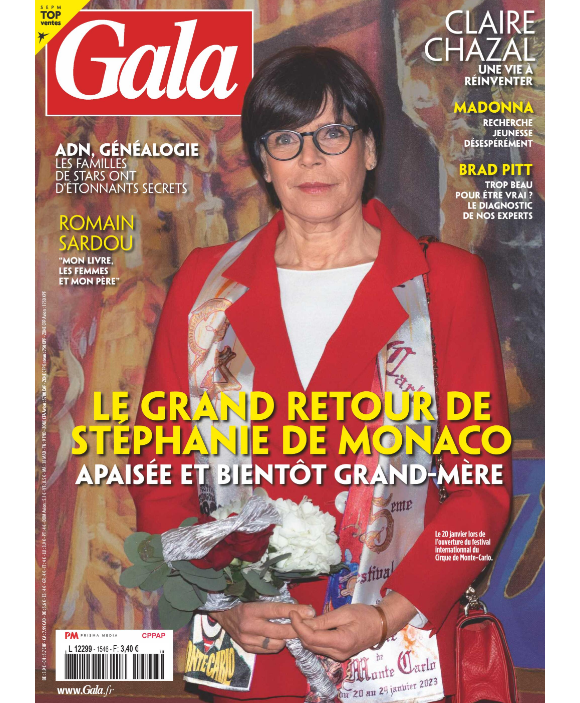 Couverture du nouveau numéro du magazine "Gala"