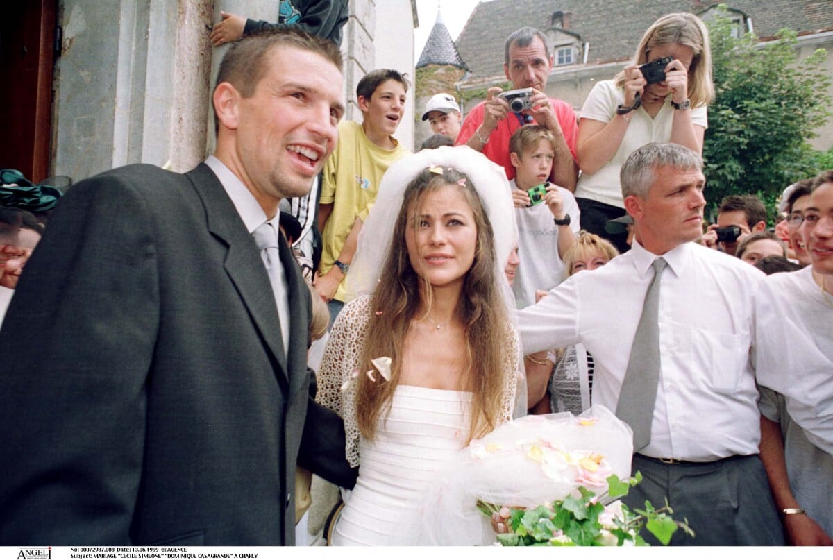 Photo : Mariage de Cécile Siméone et Dominique Casagrande - Purepeople