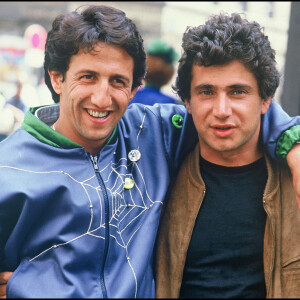 Richard Anconina et Michel Boujenah en 1986
