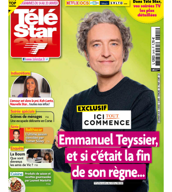 Couverture du magazine "Télé Star"
