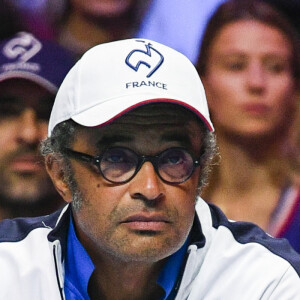 Yannick Noah - 5ème match de la Finale de la coupe Davis en simple opposant la France à la Belgique au Stade Pierre Mauroy à Villeneuve d'Ascq, France, le 26 novembre 2017. La France remporte sa 10ème coupe Davis de son histoire. © Perusseau-Veeren/Bestimage