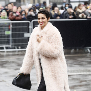 Farida Khelfa au défilé Fendi "Collection Haute Couture Printemps/Eté 2023" lors de la Fashion Week de Paris (PFW), le 26 janvier 2023. © Christophe Clovis/Ramsamy Veeren/Bestimage 