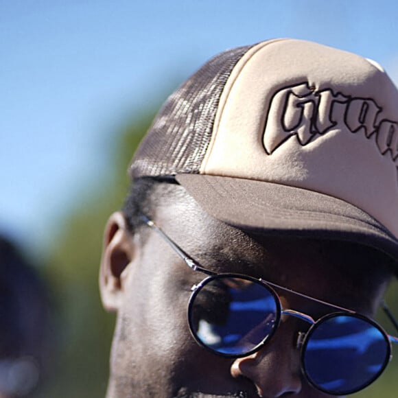 Exclusif - Dadju - People lors du Quai 54, le plus grand tournoi de Streetball au monde à Paris Tour Eiffel le 10 juillet 2022. © Veeren / Perusseau / Bestimage