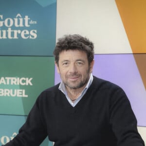 Exclusif - Patrick Bruel - Patrick Bruel est l'invité de V.Benaim sur I24 News dans son nouveau talk show "Le Goût des Autres" diffusé le 05/02/2023 - Paris le 18/01/2023 - © Jack Tribeca / Bestimage 