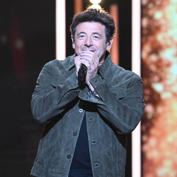 Patrick Bruel - Les personnalités se mobilisent lors de la 36ème édition du Téléthon sur le plateau de France 2, avec pour parrain K.Adams, le 3 décembre 2022. © Coadic GUIREC / Bestimage