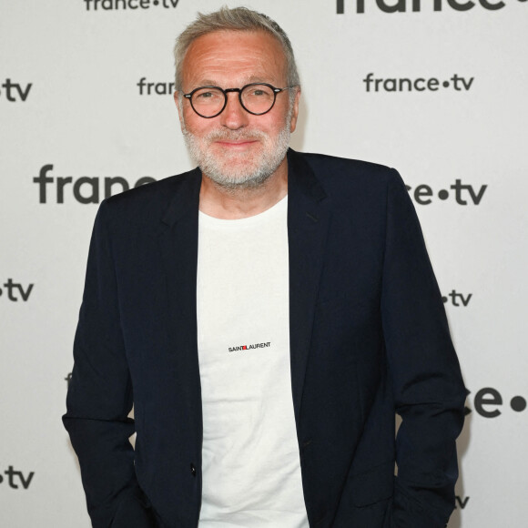 Laurent Ruquier au photocall pour la conférence de presse de rentrée de France TV à la Grande Halle de la Villette à Paris, France. © Coadic Guirec/Bestimage 