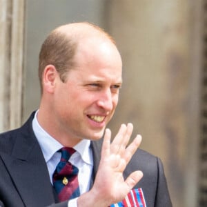 Le prince William, duc de Cambridge, et Catherine (Kate) Middleton, duchesse de Cambridge - Les membres de la famille royale et les invités lors de la messe célébrée à la cathédrale Saint-Paul de Londres, dans le cadre du jubilé de platine (70 ans de règne) de la reine Elisabeth II d'Angleterre. Londres, le 3 juin 2022. 