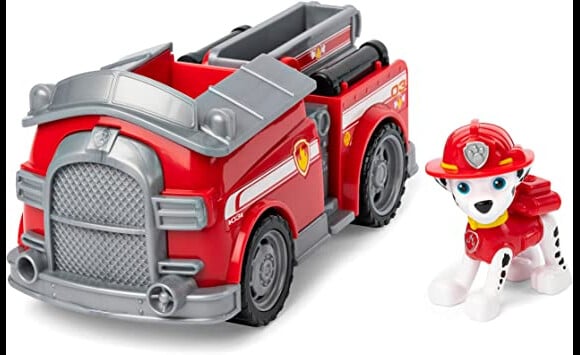 Votre enfant va pouvoir combattre les flammes avec ce jeu véhicule et figurine Marcus Pat'Patrouille