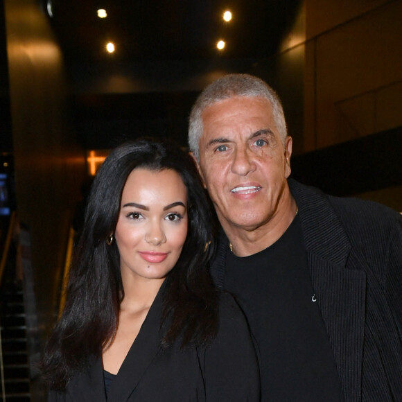Exclusif - Samy Naceri et sa compagne Athena - Avant-première du film "Ténor" au Cinema Pathé Wepler à Paris le 2 mai 2022. © Veeren/Bestimage 