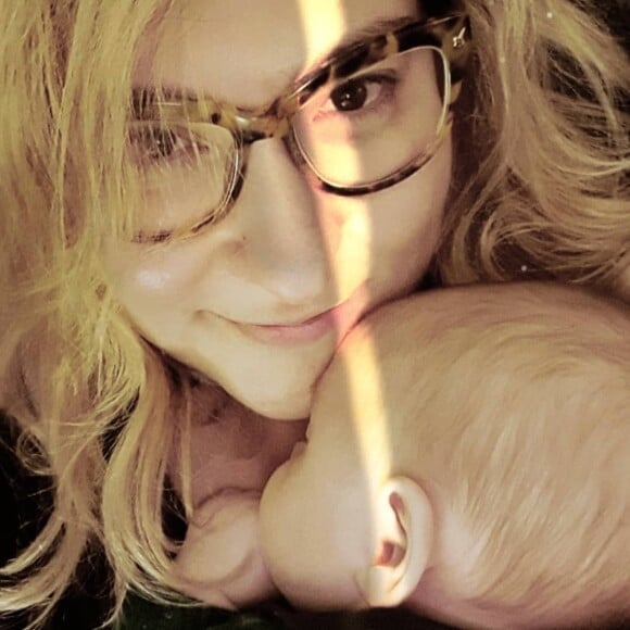Marilou Berry et son bébé Andy, né fin 2018