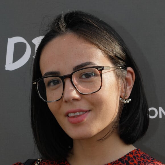 Exclusif - Agathe Auproux - Soirée de lancement de la gamme de boissons "Drink Waters" au restaurant Créatures sur le rooftop des Galeries Lafayette à Paris le 9 mai 2022. © Clovis-Bellak/Bestimage