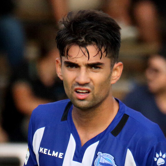 Enzo Zidane, fils de Zinedine Zidane et joueur de football professionel, participe à son premier match officiel avec son nouveau club Espagnol le "Deportivo Alaves" en amical contre le club Français TFC, Toulouse Football Club, à Saint Jean de Luz le 19 Juillet 2017. © Patrick Bernard-Christophe de Prada/ Bestimage