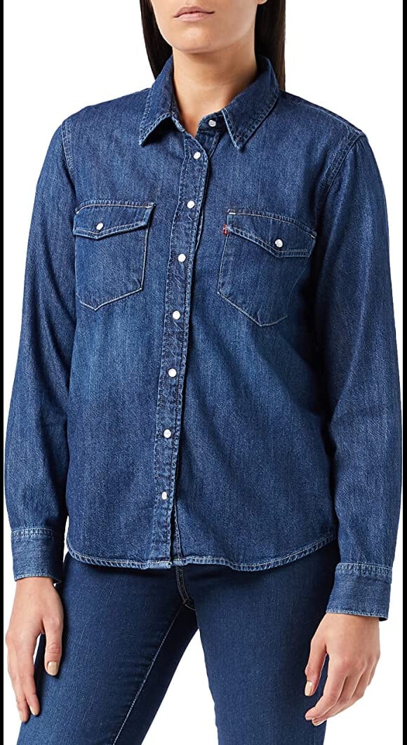 Adoptez les styles Far West et Y2K avec cette chemise en jean western Levi's Iconic