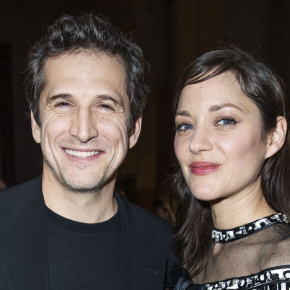 Guillaume Canet et sa compagne Marion Cotillard (en Chanel) - Intérieur du dîner Chanel des révélations César 2020 au Petit Palais à Paris, le 13 janvier 2020. © Olivier Borde/Bestimage 