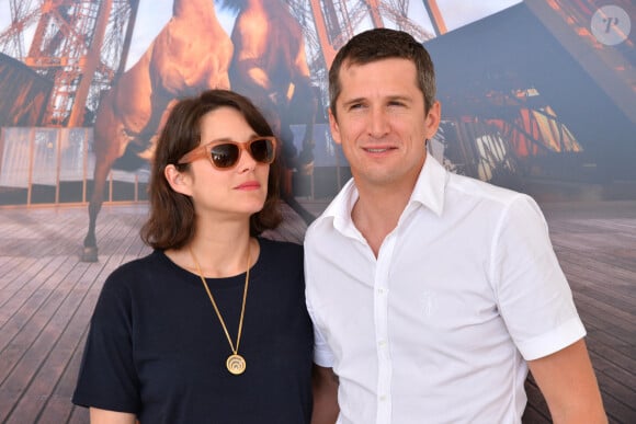 Exclusif - Marion Cotillard et son compagnon Guillaume Canet - People lors du Longines Paris Eiffel Jumping au Champ-de-Mars à Paris, le 4 juillet 2015. 