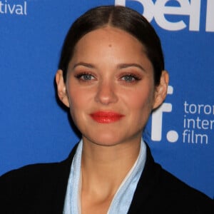 Marion Cotillard et Guillaume Canet - Conference de Presse du film "Blood Ties" lors du Festival International du Film de Toronto, le 10 septembre 2013. 