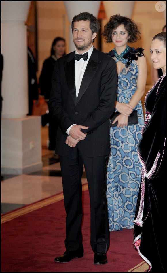 Guillaume Canet et Marion COtillard - Les stars rencontrent le prince Moulay Rachid au 10ème festival international du film de Marrakech le 4 décembre 2010 © Guillaume Gaffiot /Bestimage