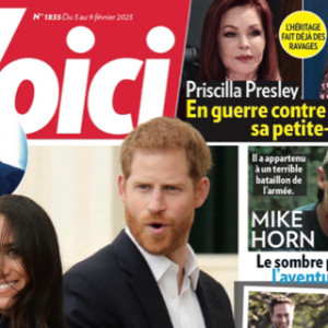 Couverture de "Voici" du vendredi 3 février 2023