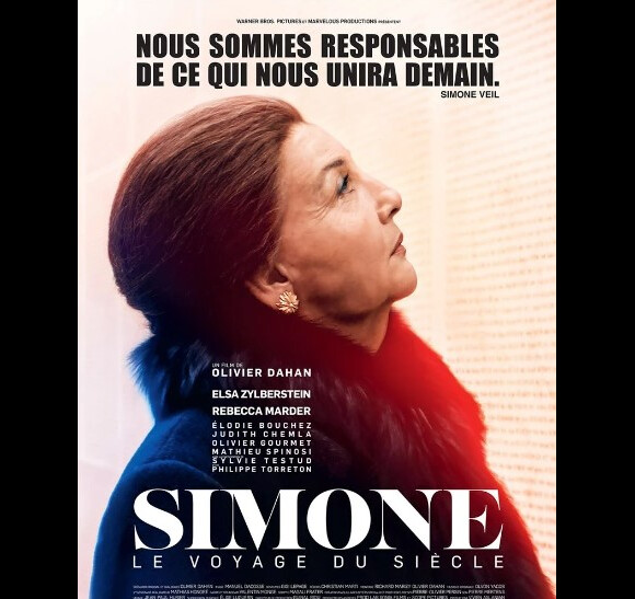 Elsa Zylberstein dans le film "Simone, le voyage du siècle".