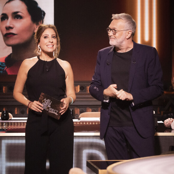 Exclusif - Léa Salamé, Laurent Ruquier lors de la dernière émission "On Est En Direct (OEED France 2)" à Paris, France © Jack Tribeca/Bestimage