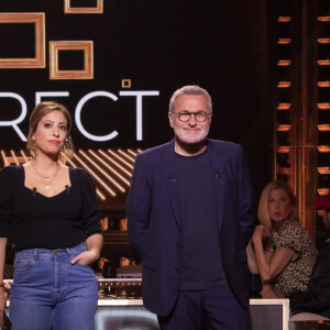 Exclusif - Léa Salamé, Laurent Ruquier - Sur le plateau de l'émission OEED (On Est En Direct) - Paris le 23/04/2022 - © Jack Tribeca / Bestimage