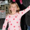 Leni, 6 ans, a tout compris à la mode comme sa maman Heidi Klum (et fille adoptive de Seal) : st légante dans sa ravissante robe rose à pois, elle est une future graine de mannequin !
