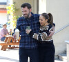 Exclusif - Ben Affleck et sa femme Jennifer Affleck (Lopez) sortent prendre un café en amoureux chez Starbucks à Santa Monica le 11 décembre 20222.