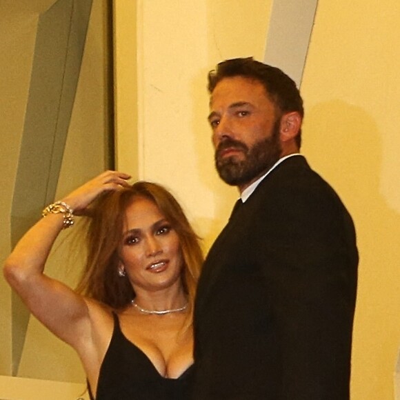 Exclusif - Ben Affleck and Jennifer Affleck (Lopez) à l'hommage funèbre de JR Ridinger à Miami, le 8 octobre 2022.