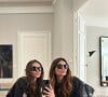 Thylane Blondeau avec sa maman Veronika Loubry et leur chien sur Instagram.