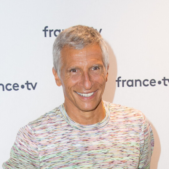 Nagui Fam durant la conférence de presse de France Télévisions au Pavillon Gabriel à Paris, le 24 août 2021. Photo by Nasser Berzane/ABACAPRESS.COM