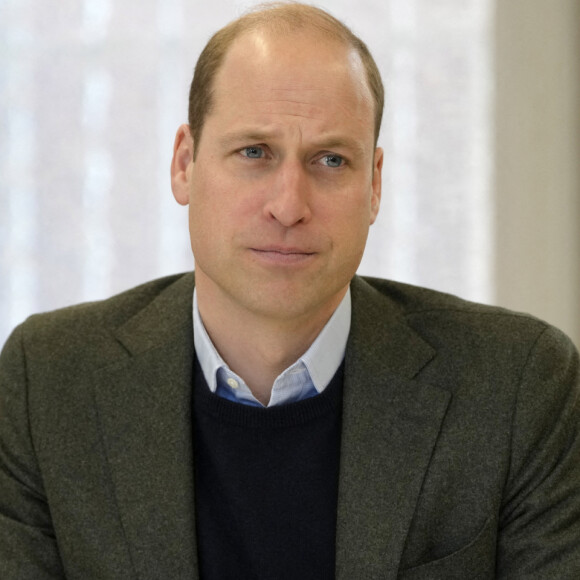 Le prince William, prince de Galles, lors d'une visite d'un centre de l'association caritative Depaul, pour souligner le travail qu'ils font pour aider les jeunes sans-abri ou dans un logement précaire, ainsi que pour l'empêcher de se produire en premier lieu, à Londres, Royaume Uni