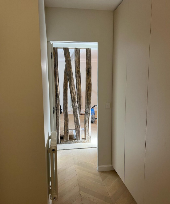 Antoine Blandin (Recherche appartement ou maison) dévoile les étapes de la rénovation de son appartement parisien - Instagram