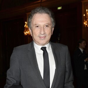 Michel Drucker - La 20e cérémonie des Lauriers de la Radio et de la Télévision à l'Hôtel de ville de Paris.