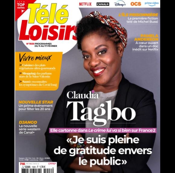 Couverture du magazine "Télé Loisirs" du 6 février 2023