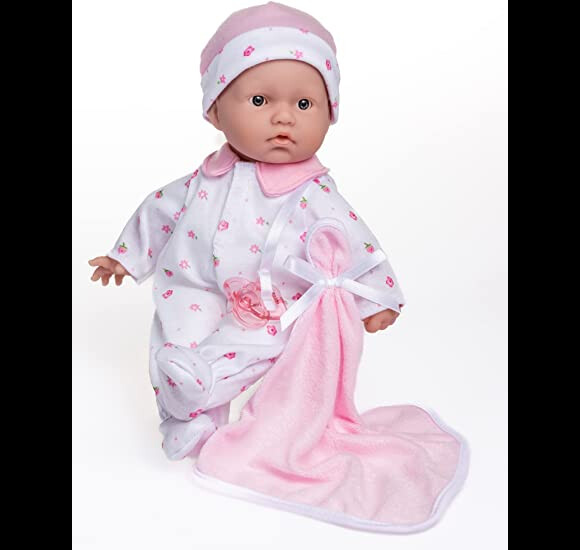 Votre enfant va pouvoir devenir devrais papa ou maman avec cette poupée caucasienne JC Toys