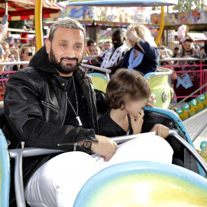 Exclusif - Cyril Hanouna avec son fils Lino - Cyril Hanouna parraine et inaugure la foire Saint-Pierre de Beauvais le 22 juin 2019. © Cédric Perrin/Bestimage (No Web - pour suisse et Belgique) 